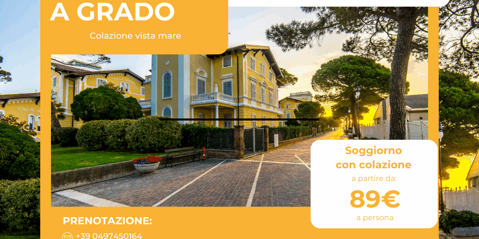 Autunno a Grado all’Hotel Ville Bianchi