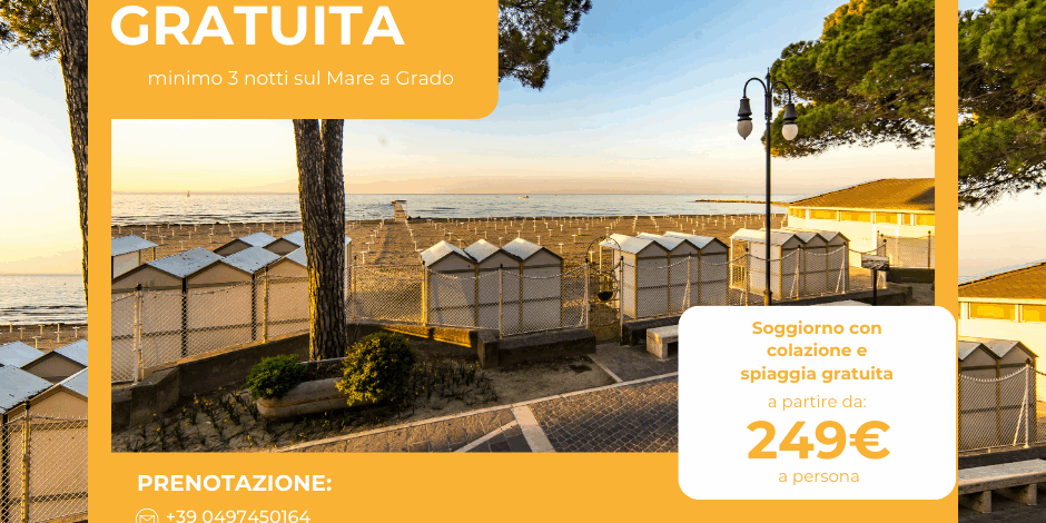 Spiaggia gratuita a Grado Spiaggia gratuita a Grado